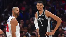 Nicolas Batum (Clippers) et Victor Wembanyama (Spurs)comptent parmi les 57 Français passés par la NBA.