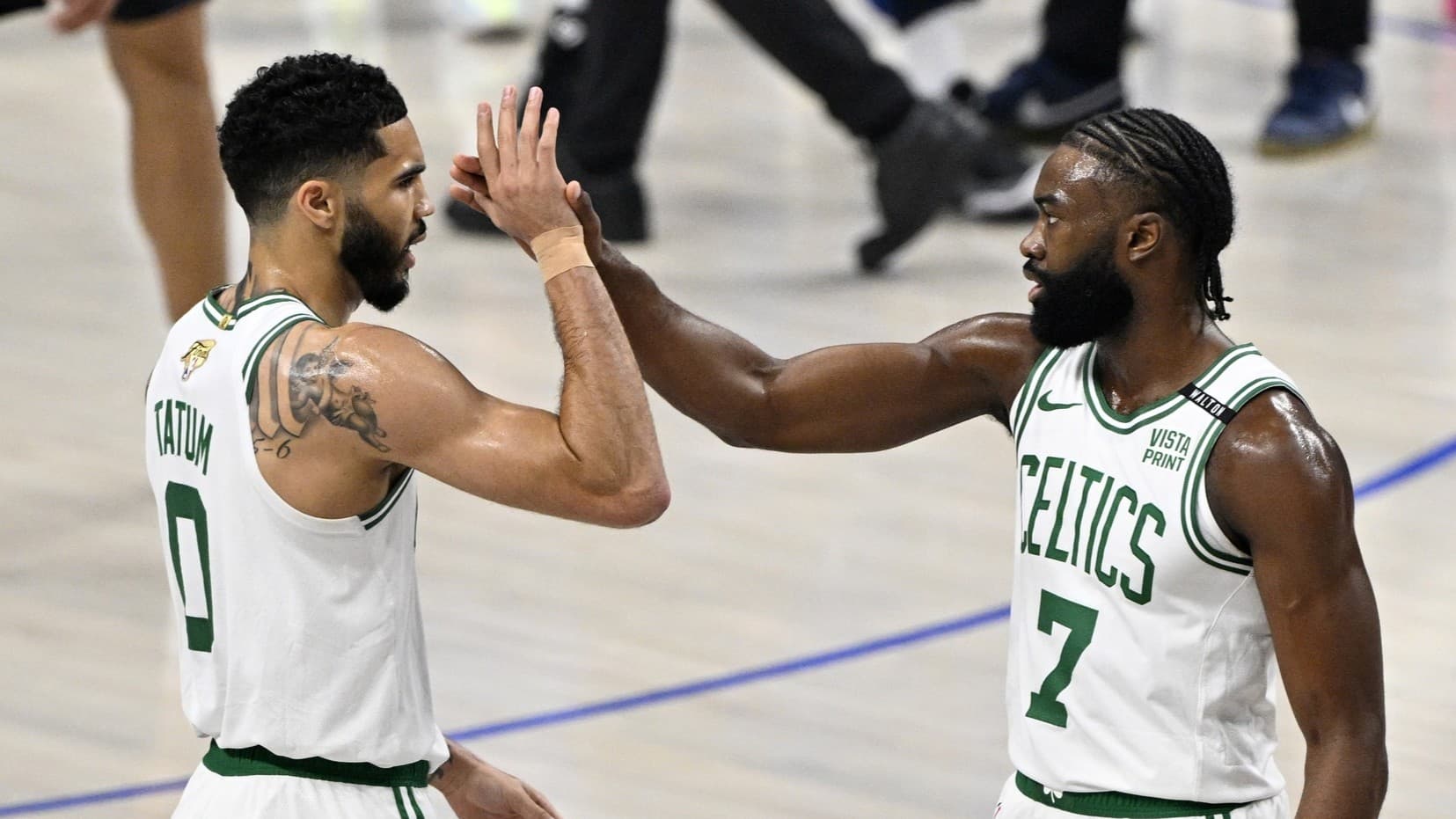 Jayson Tatum règle-t-il déjà ses comptes avec Jaylen Brown ?