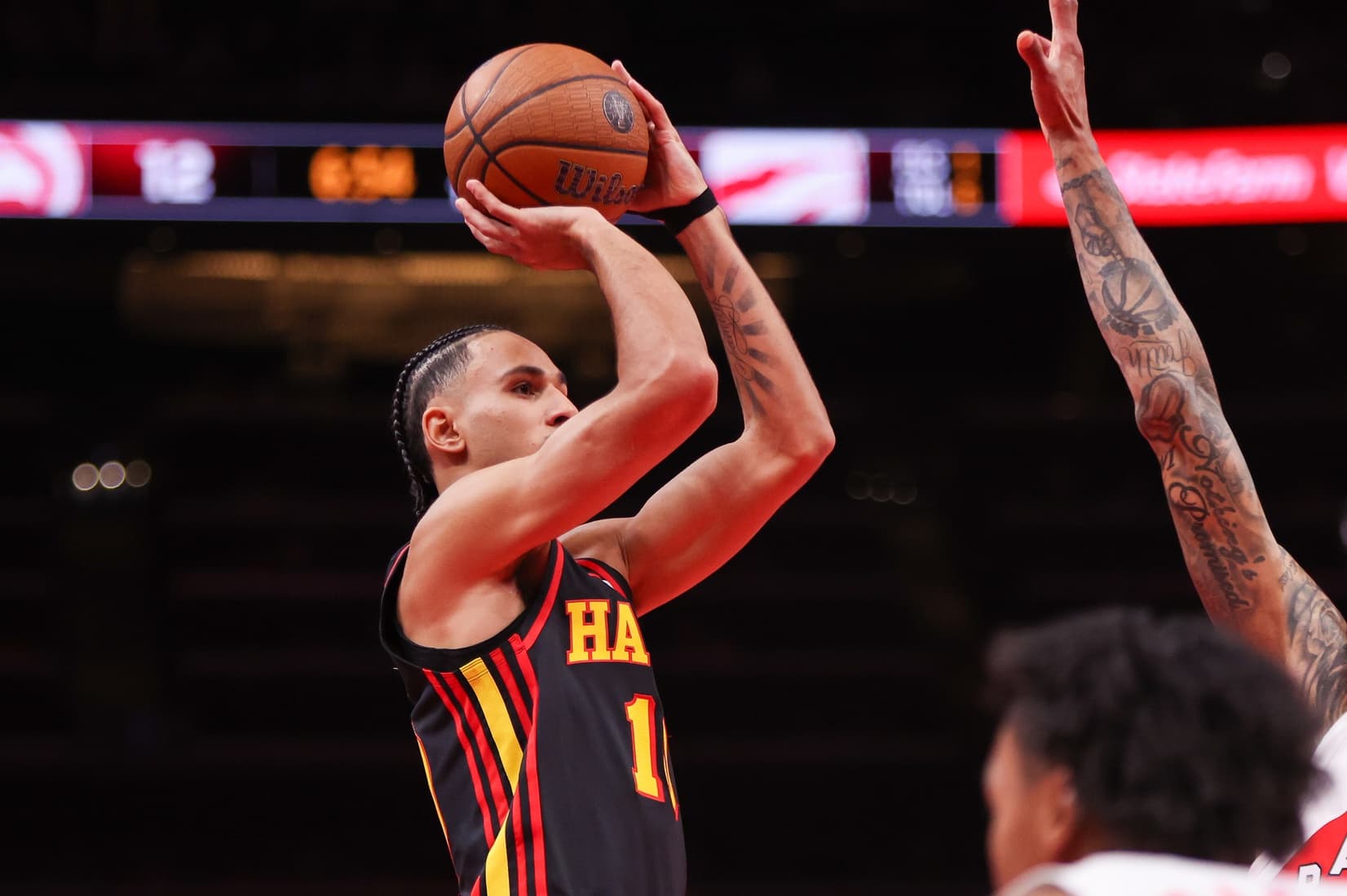 Zaccharie Risacher reste solide mais voit son temps de jeu diminuer lors du show XXL de Jalen Johnson