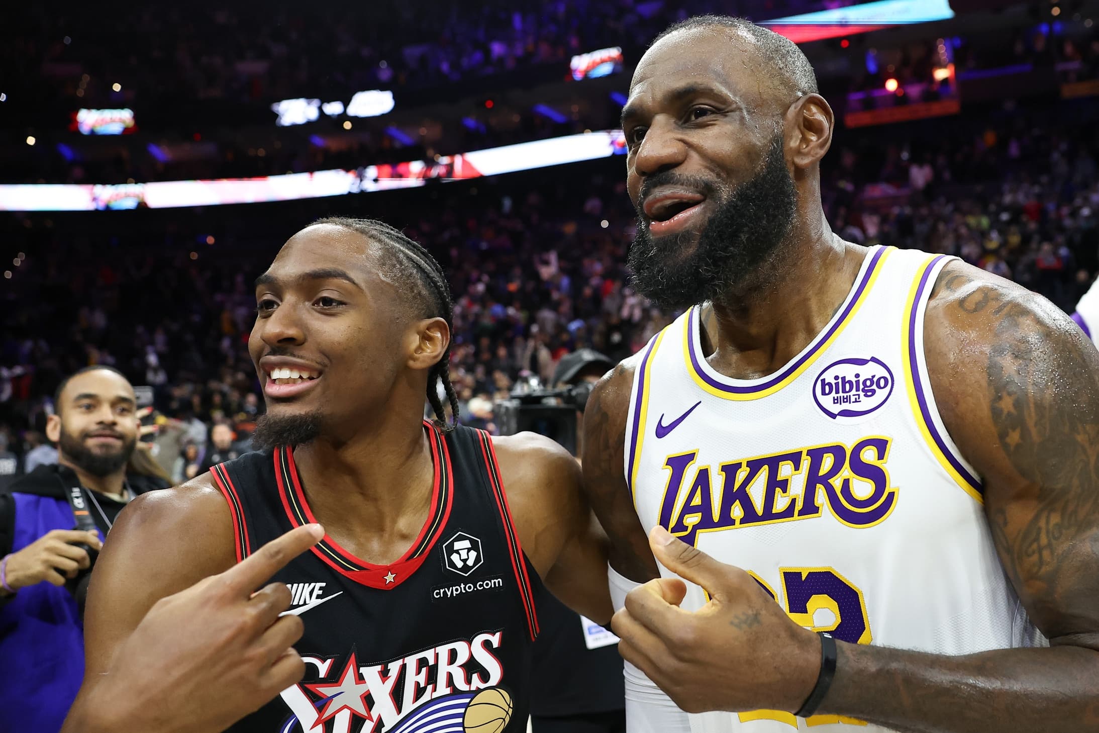 Les Sixers font le forcing pour LeBron James, Tyrese Maxey joue les négociateurs