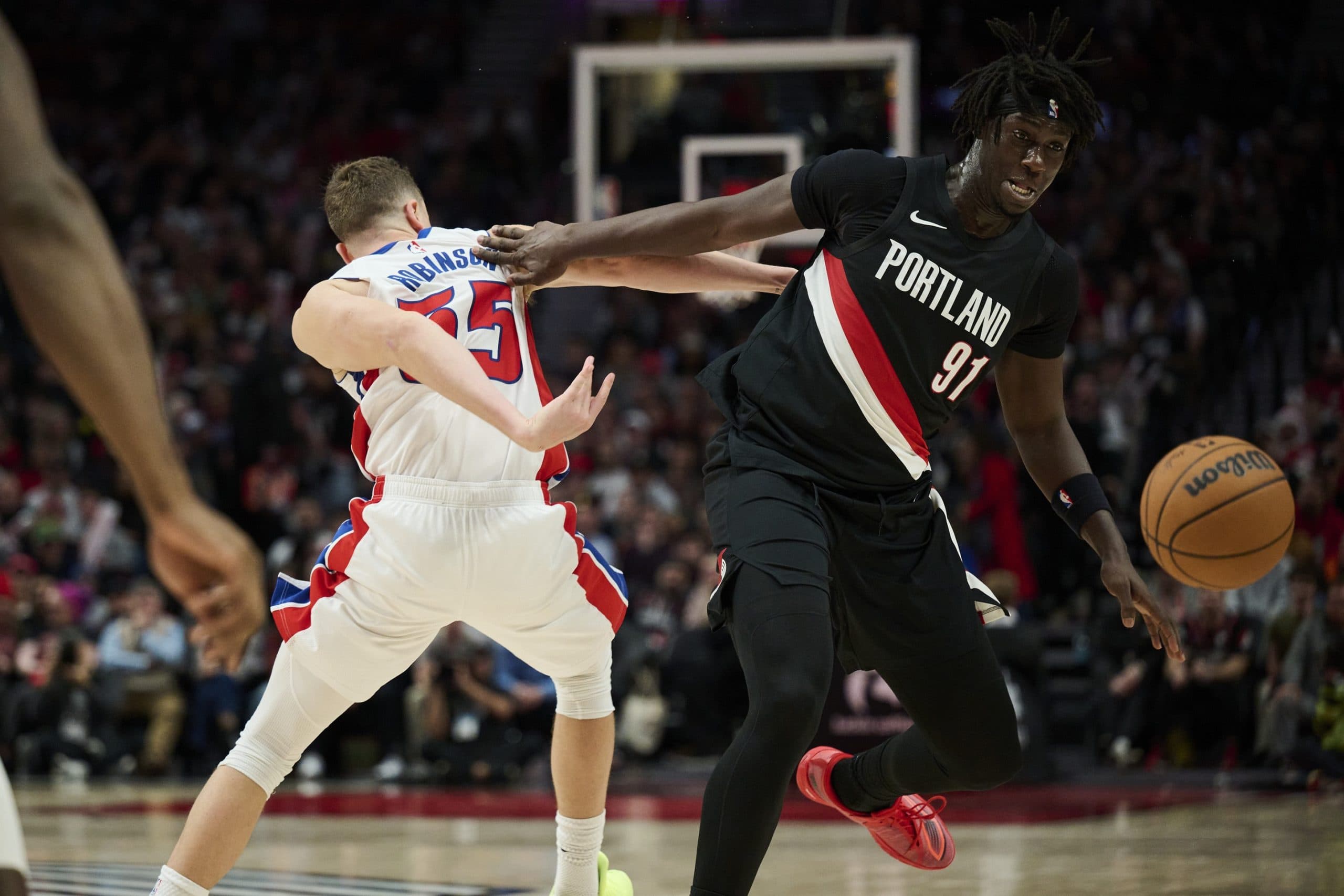 NBA – Sidy Cissoko à son avantage malgré la défaite de Portland face à Detroit