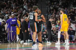 Jeremy Sochan avant l'altercation avec Vanderbilt