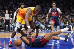 Moussa Diabate a signé un gros double-double contre les jeunes Wizards