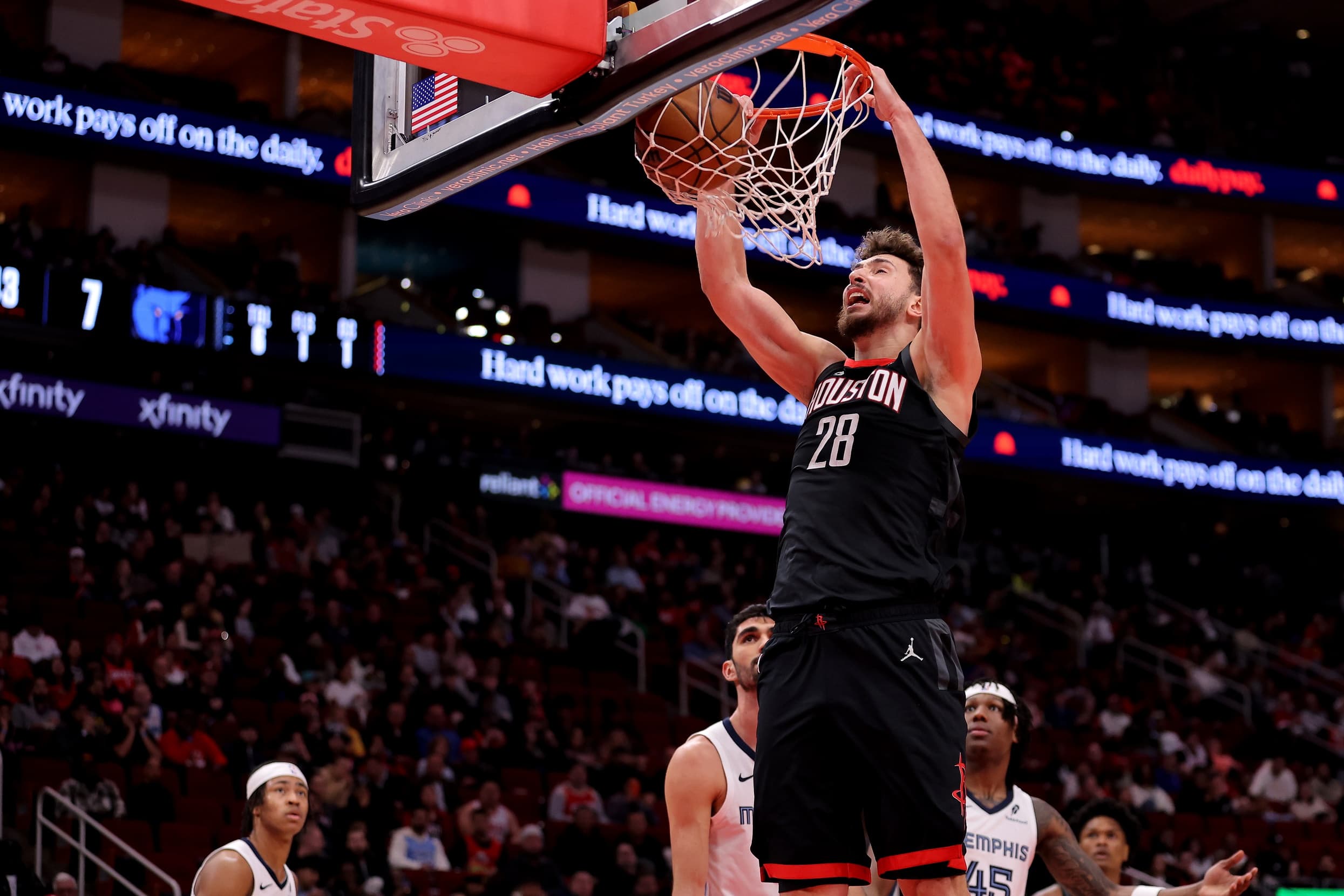 Houston Rockets : une victoire 108-99 contre Memphis après avoir comblé un retard important