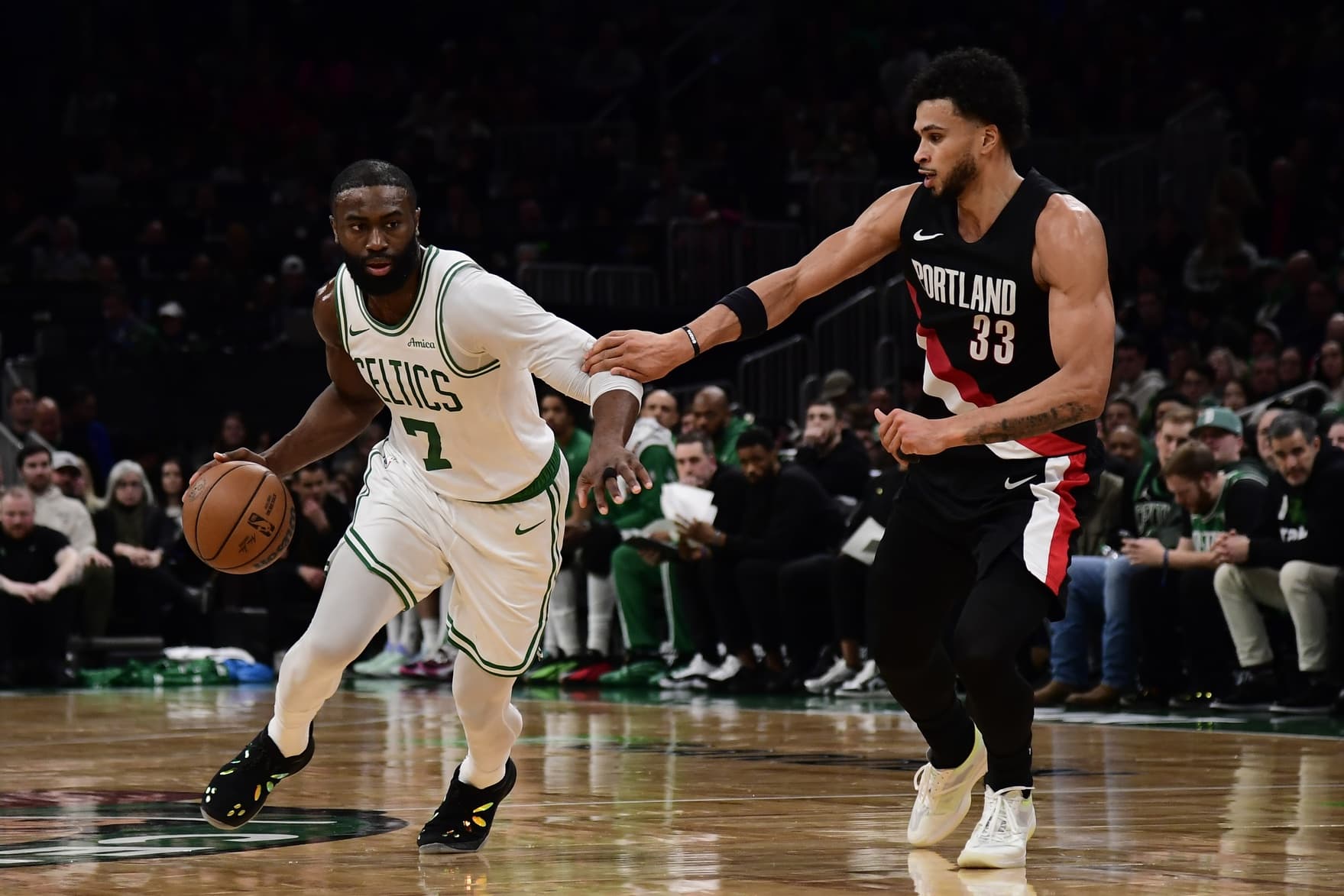 Celtics-Blazers : Boston rebondit avec une victoire 102-94 à domicile