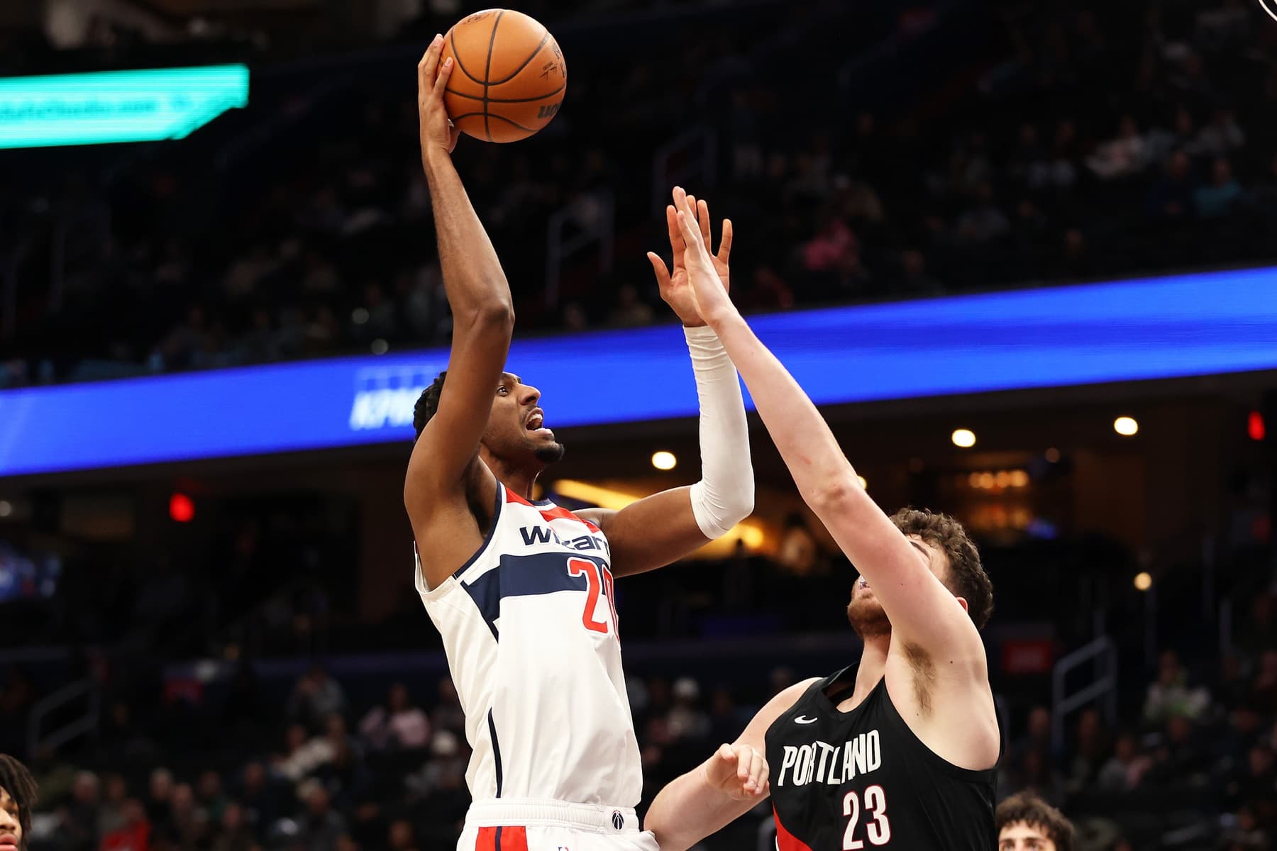 Alex Sarr brille avec 29 points et mène Washington à la victoire contre Portland