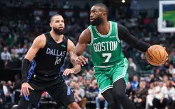 Boston a compté jusqu'à 23 points d'avance en seconde période.
