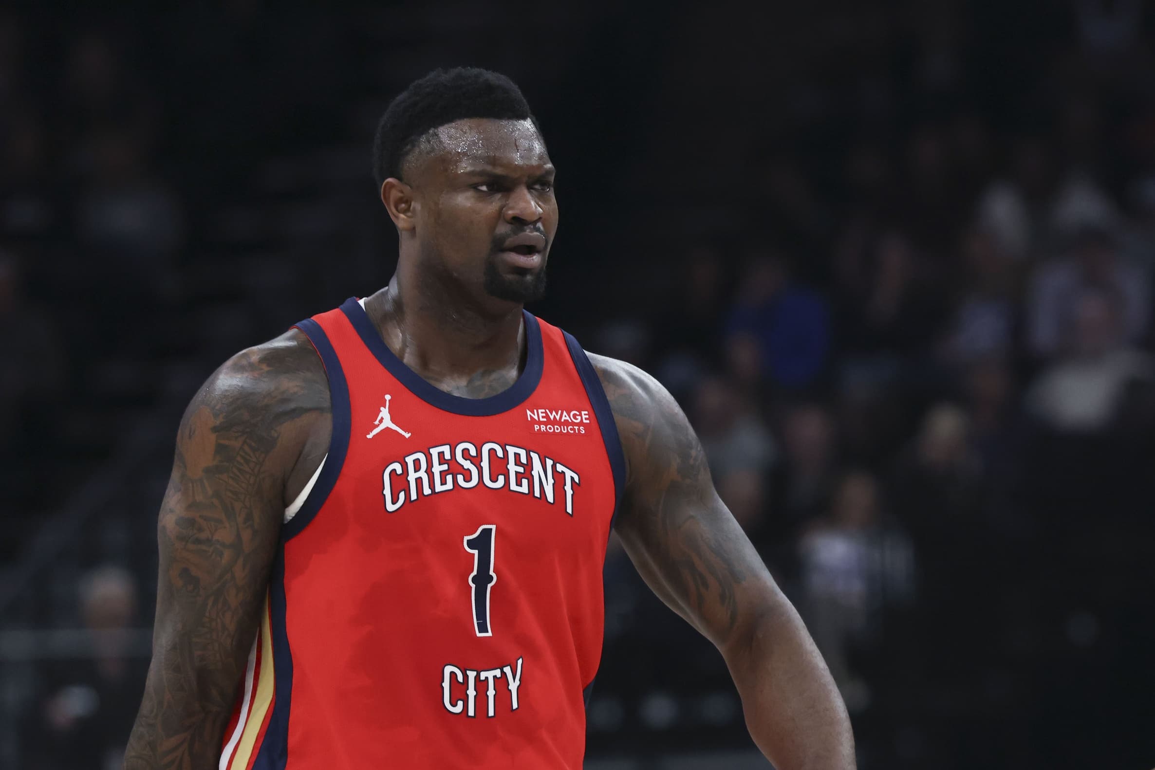 Zion Williamson blessé à la cheville lors de la victoire des Pelicans contre le Jazz