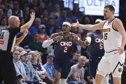 Le Oklahoma City Thunder, pour le retour de Shai Gilgeous-Alexander, a battu les Denver Nuggets de Nikola Jokić