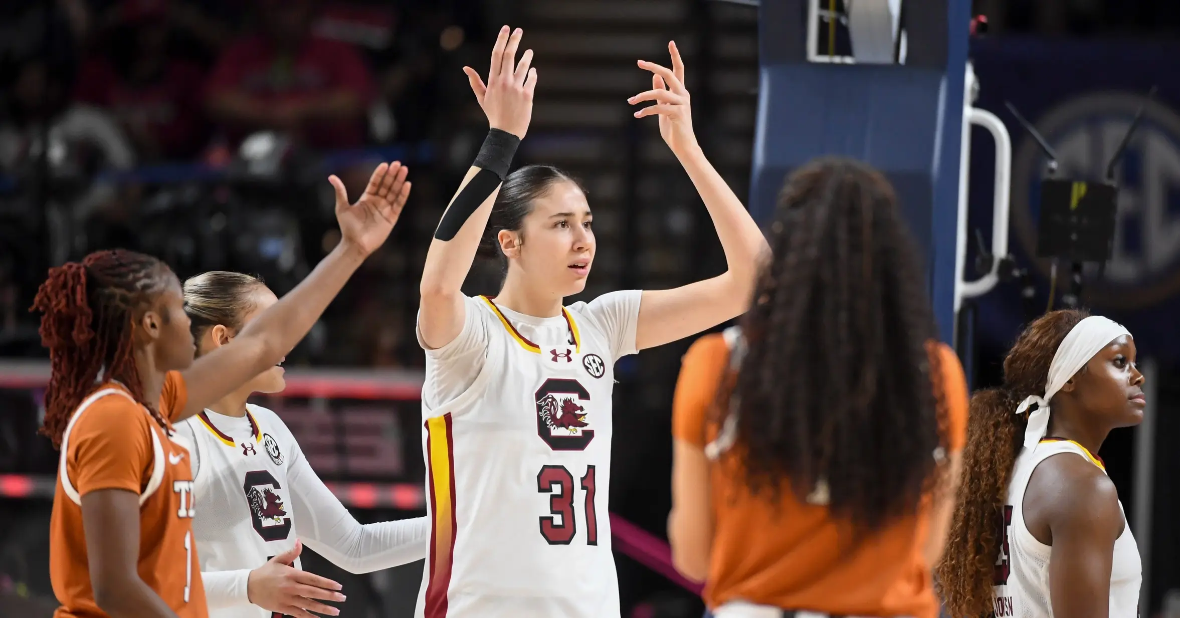 Alicia Tournebize encourageante malgré la défaite de South Carolina en finale du tournoi SEC