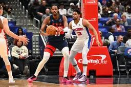 Alexandre Sarr a vécu un calvaire face à Détroit ce jeudi