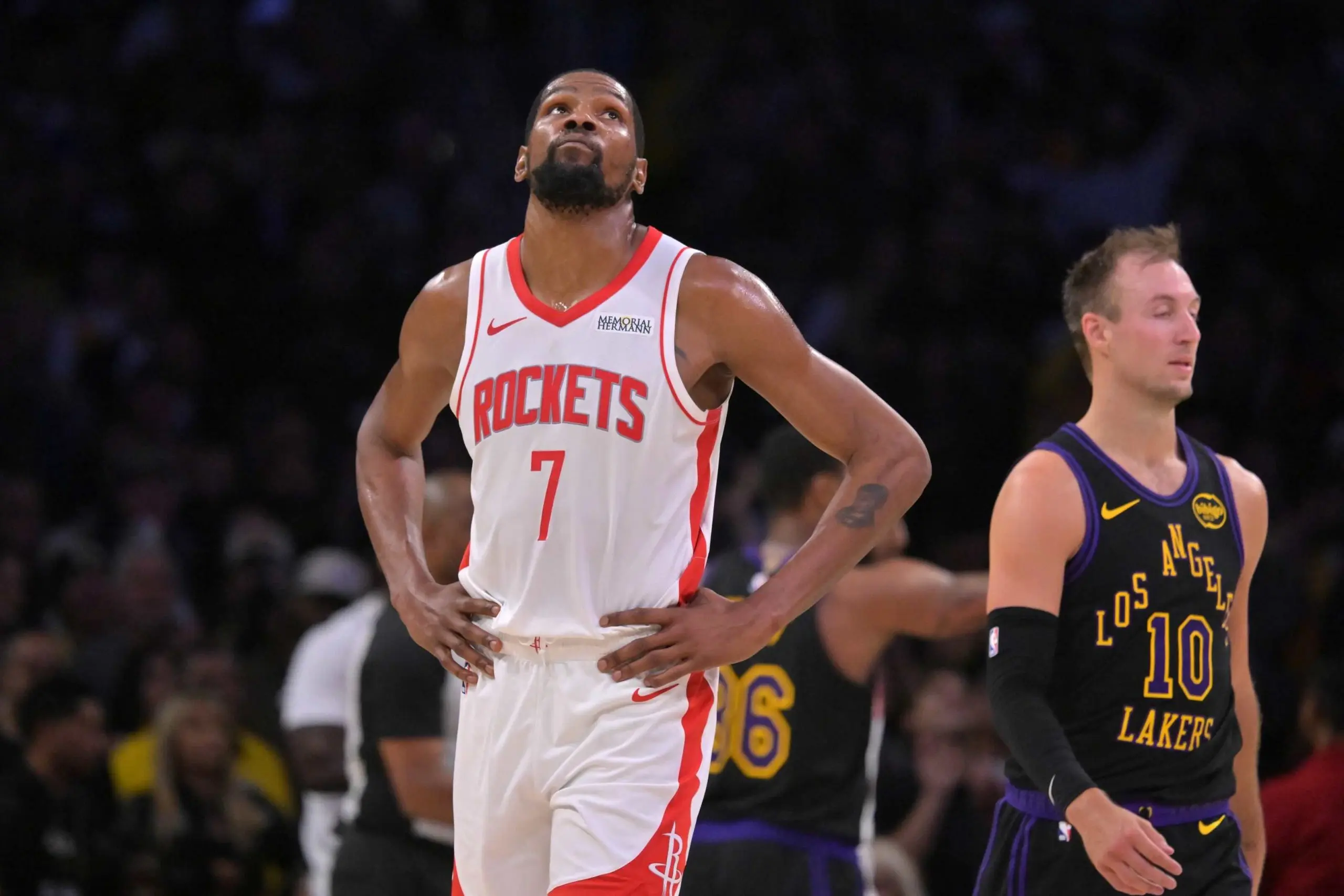 L’absence de Kevin Durant qui pourrait coûter cher aux Rockets face aux Lakers