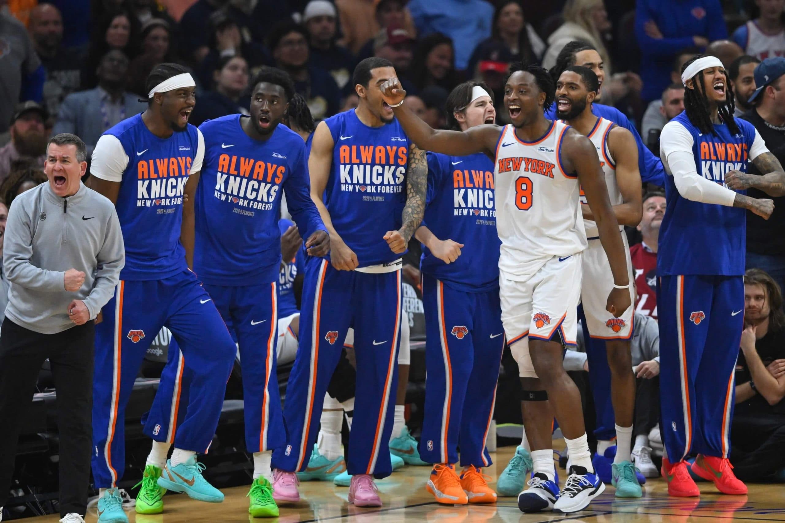 Monstrueux d’efficacité, les Knicks effacent les Cavs de LeBron James