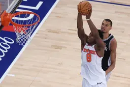 OG Anunoby, ici au dunk devant Victor Wembanyama, peut-il être MVP des finales ?