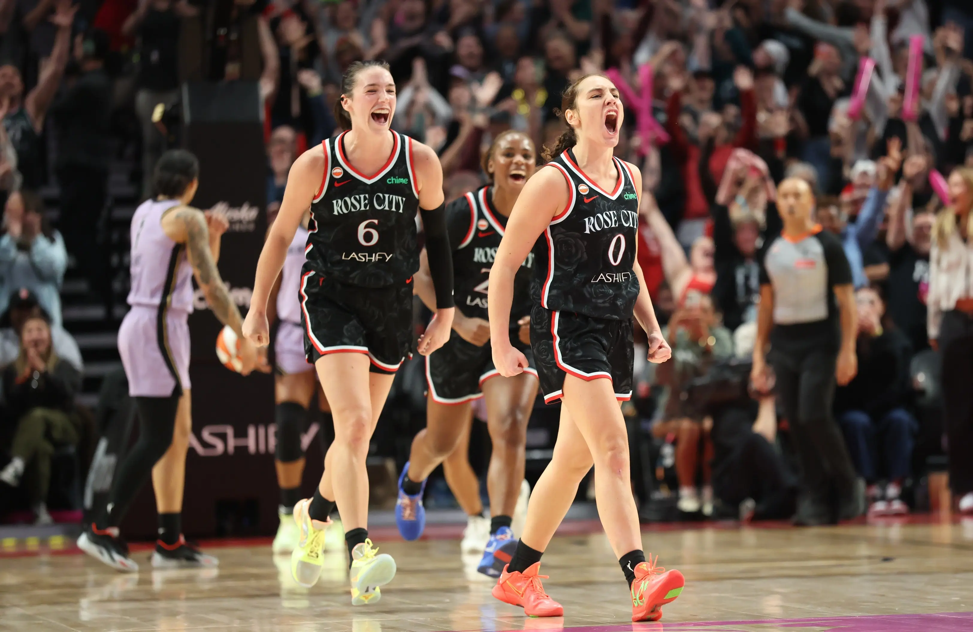 Une dernière flamboyante pour le "Leite Show" en WNBA, Gabby Williams et Janelle Salaün sont revenues
