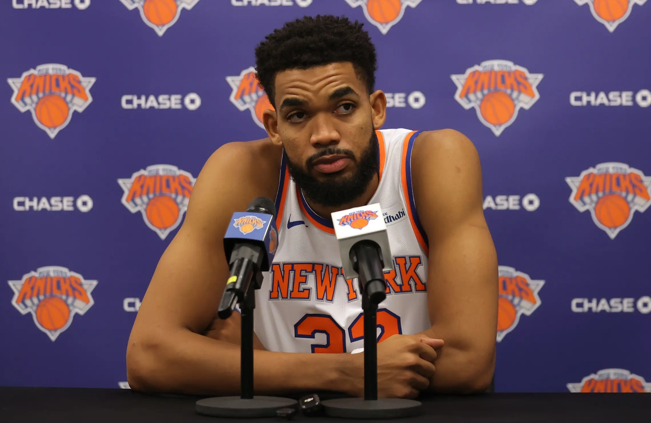 Karl-Anthony Towns "pas rassuré" par l'enlisement des négociations avec les Knicks