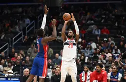 Alexandre Sarr a retrouvé les parquets lors du match face aux Pistons.
